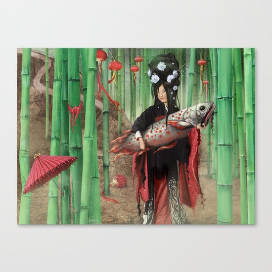 Bambooo Canvas Print