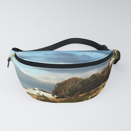 Great Britain Photography - Small Town With A Small Beach Fanny Pack