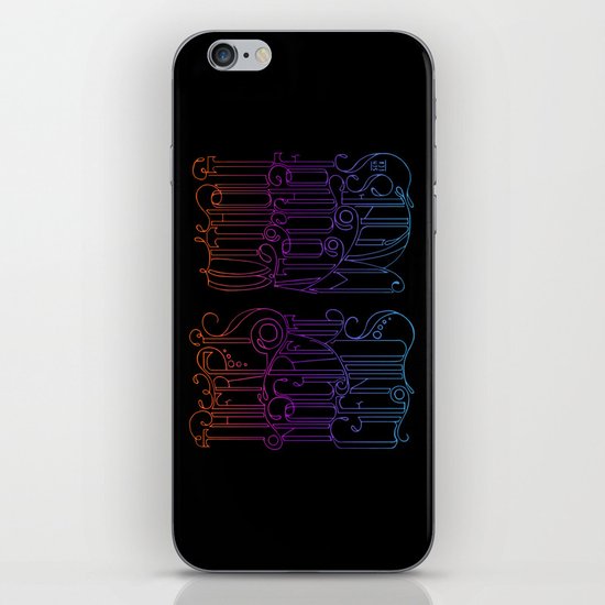There is no Great Genius Without a Touch of Madness iPhone & iPod Skin