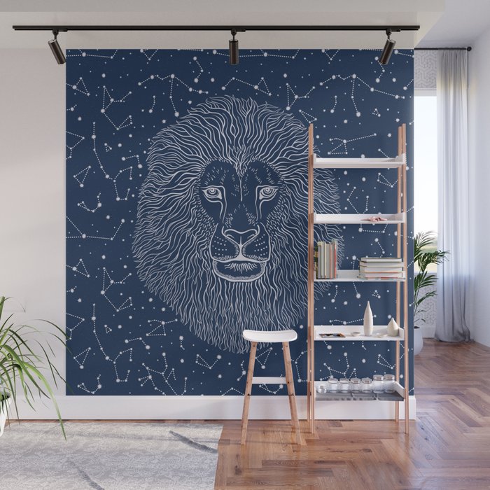 Leo Zodiac Sign Wall Mural