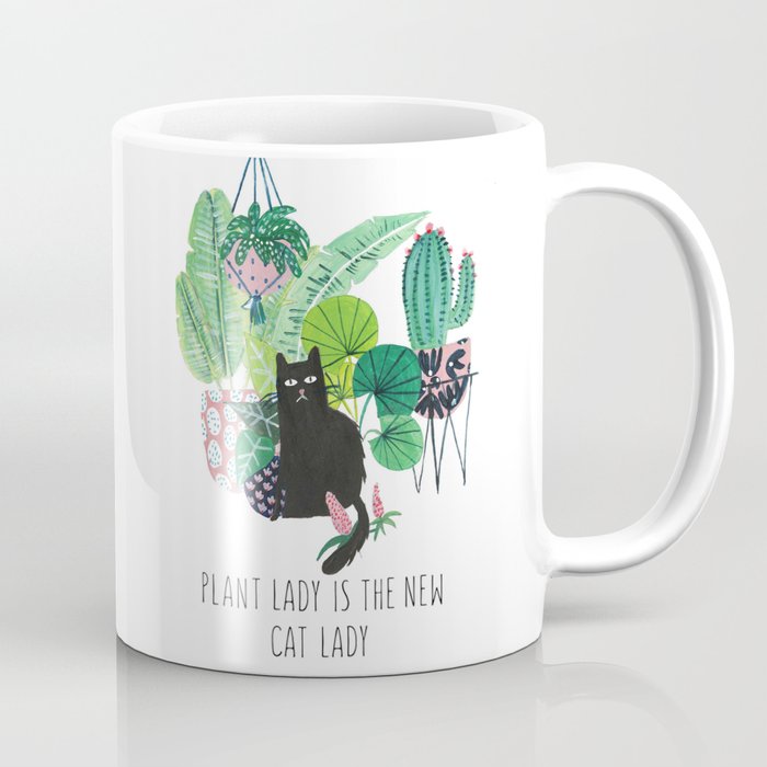 Plant lady is the new cat lady! Coffee Mug