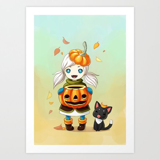 Pumpkin 2 Art Print
