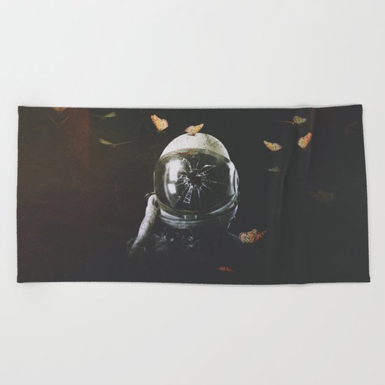 surrounded Beach Towel