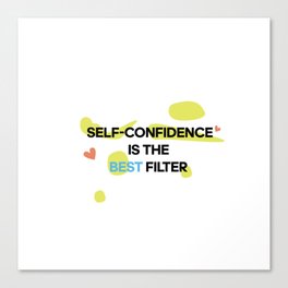Self confidence  Canvas Print