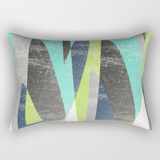 Fragments XV Rectangular Pillow