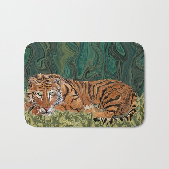 Tiger's Sunday Serendipity Bath Mat