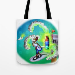 Lovecraft Cuties Set 01 : Nykki The Crawling Chaos Tote Bag