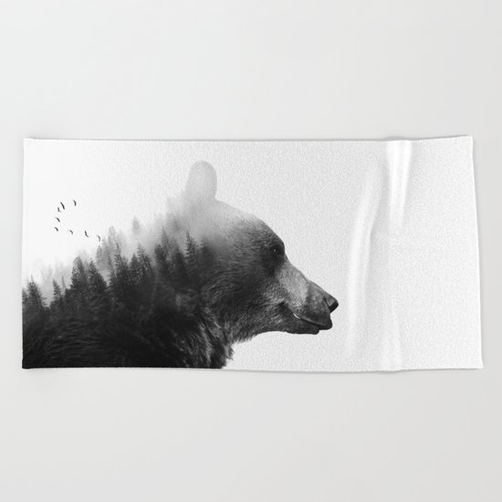 Big Bear Beach Towel