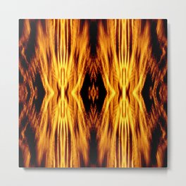 Flame Pattern Fire Astract Metal Print | Black, Abstract, Pattern, Vector, Firing, Fantasy, Symbol, Naure, Acrylic, Flame 