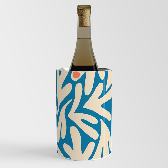 Henri Matisse Abstract Tropical Cut Out Pattern Wine Chiller