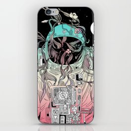 Life is Invading My Space iPhone Skin