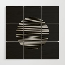 The Magnificent White Stripe No. 15 Wood Wall Art