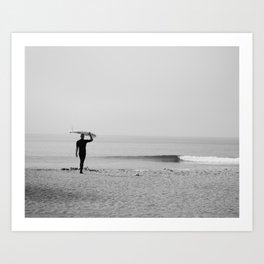 Surf Photography Print, Malibu California, Surf Art, Surf Decor, Black and White Print, Wall Art Art Print