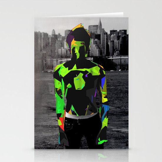 Boy Urban Stationery Cards