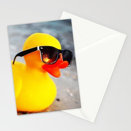 Beach Duck Stationery Cards