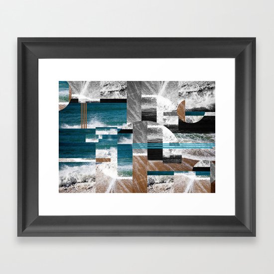 surf Framed Art Print