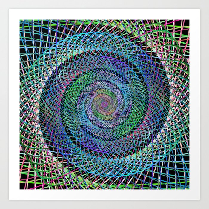 Spiral Art Print