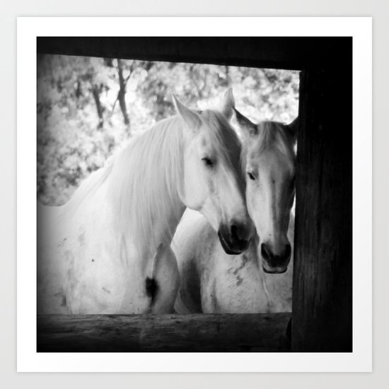 lovely couple Art Print