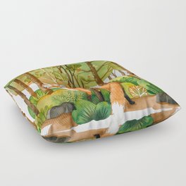Fox Floor Pillow