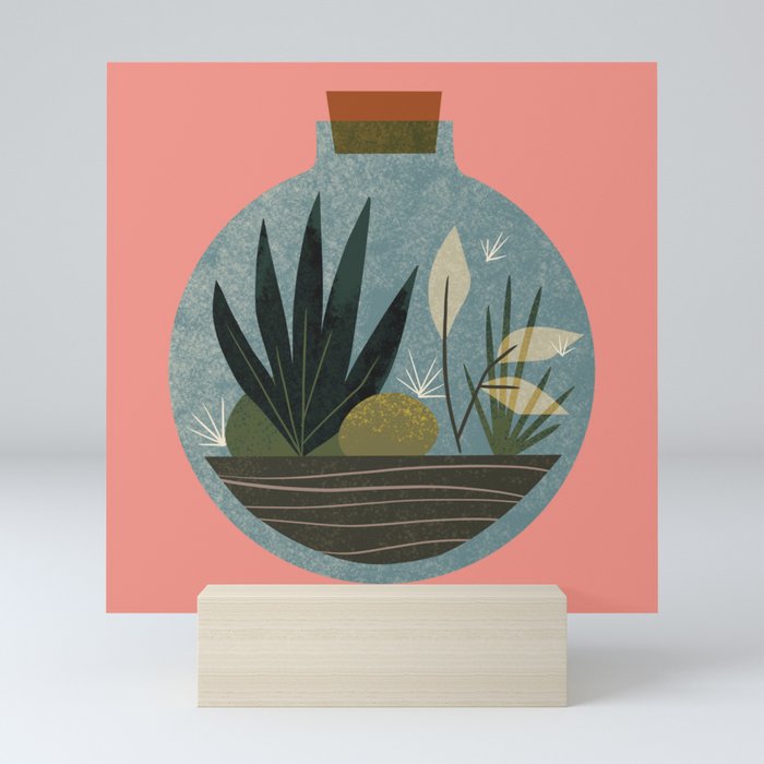 Terrarium No. 1 Mini Art Print