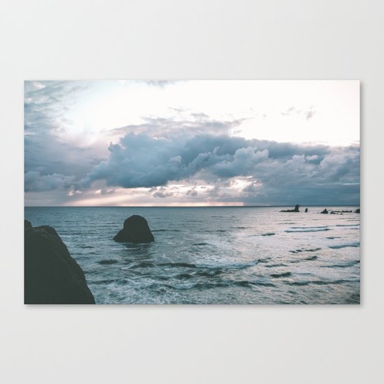 Oregon Coast X Canvas Print