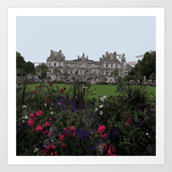 Jardin-du-Luxembourg Art Print