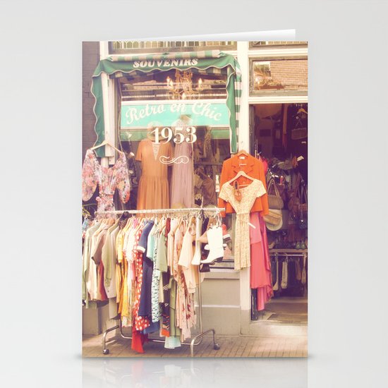 Vintage Shop Stationery Cards