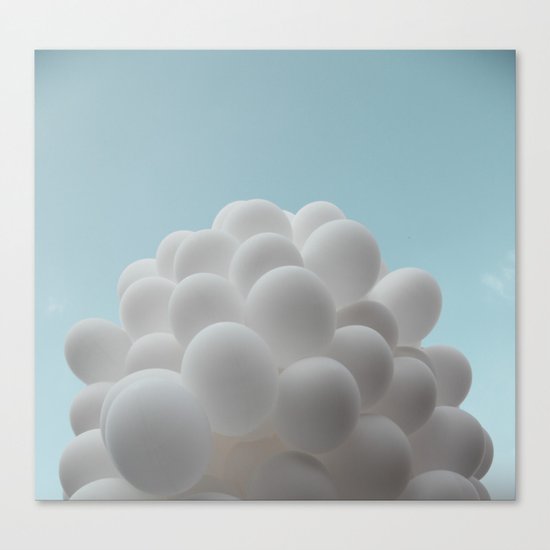 Lighter than air - balloons Canvas Print