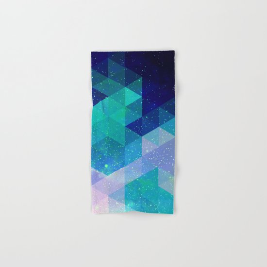 Geometric and electric Hand & Bath Towel