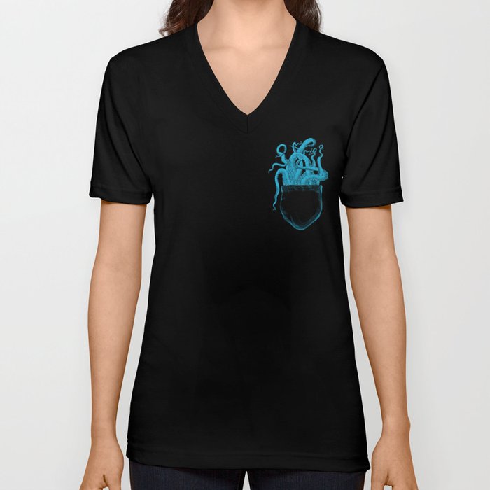 Octopocket V Neck T Shirt