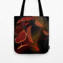 The beast within JACOB SEED Tote Bag