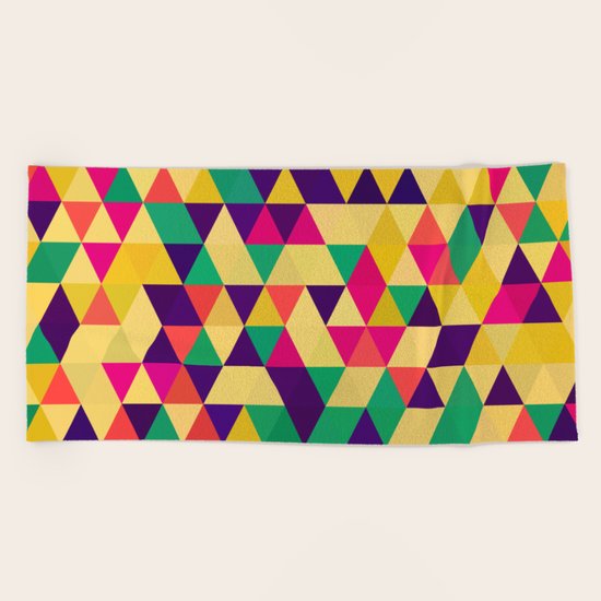Triangolos Beach Towel