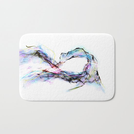 coolsketch121 dancer Bath Mat
