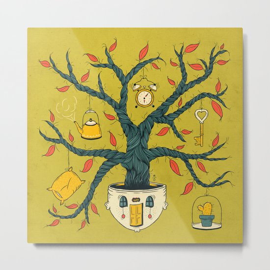 Dulce, hogar dulce Metal Print