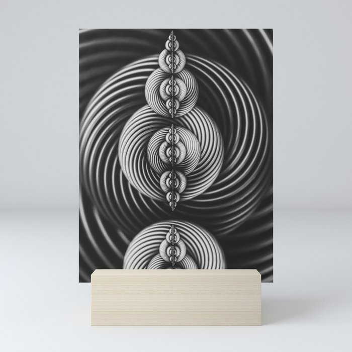tORSION. Twisted Metal 3d Abstract Design Prints.