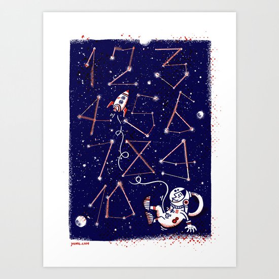 123 Art Print