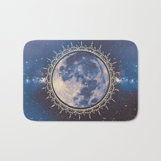 moon #2 Bath Mat