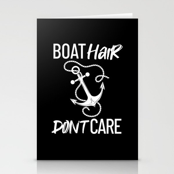 Sailing Boat Quotes Ship Knots Yacht Beginner Stationery Cards