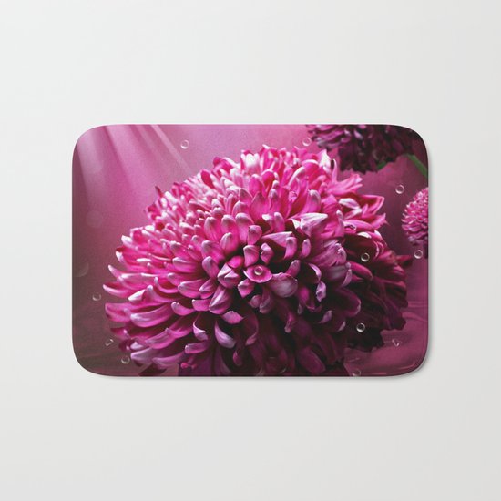 majestic flowers Bath Mat