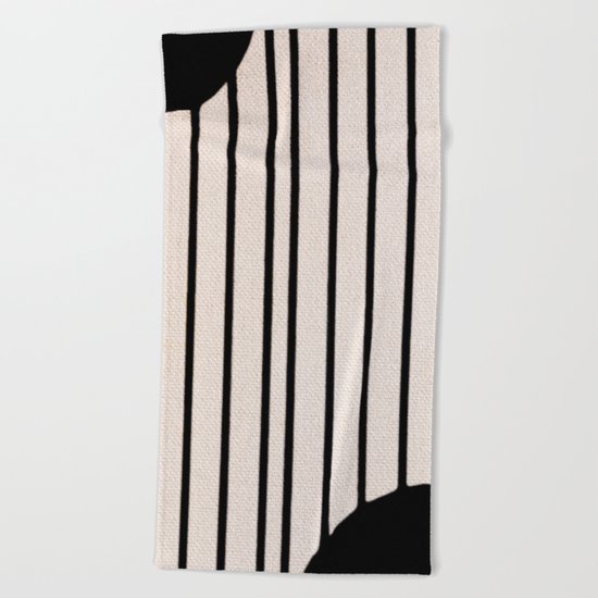 Simple Connections 5 Beach Towel