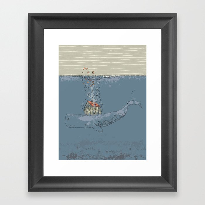 Ocean Home Framed Art Print
