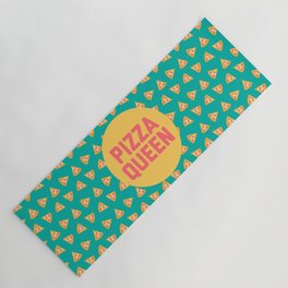 Pizza Queen Funny Quote (Graphic) Yoga Mat