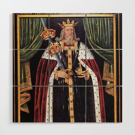 King Edward III of England Wood Wall Art