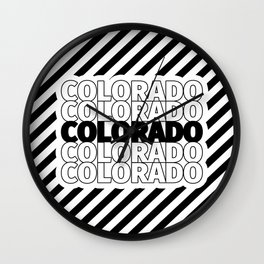 Colorado USA CITY Funny Gifts Wall Clock