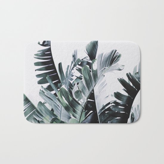Litsia Leaves Darker Bath Mat