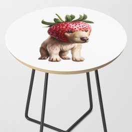 Strawberry Hound Side Table