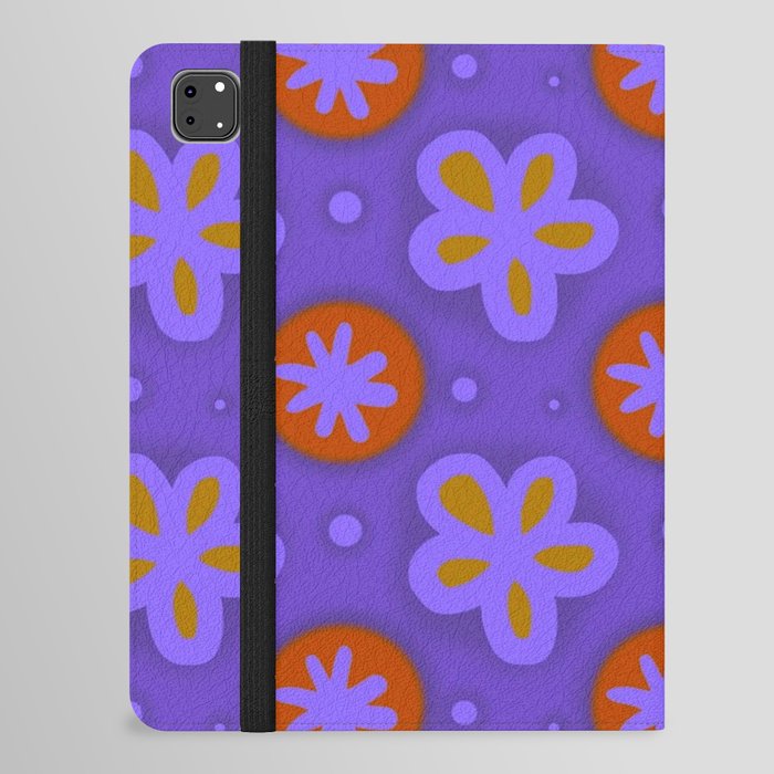 Flowers and Dots 5 iPad Folio Case