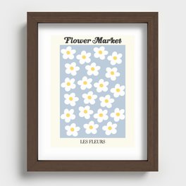 flower market / more fleurs Recessed Framed Print