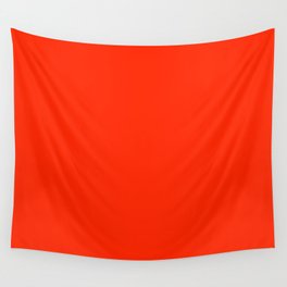 Brisk Red Wall Tapestry