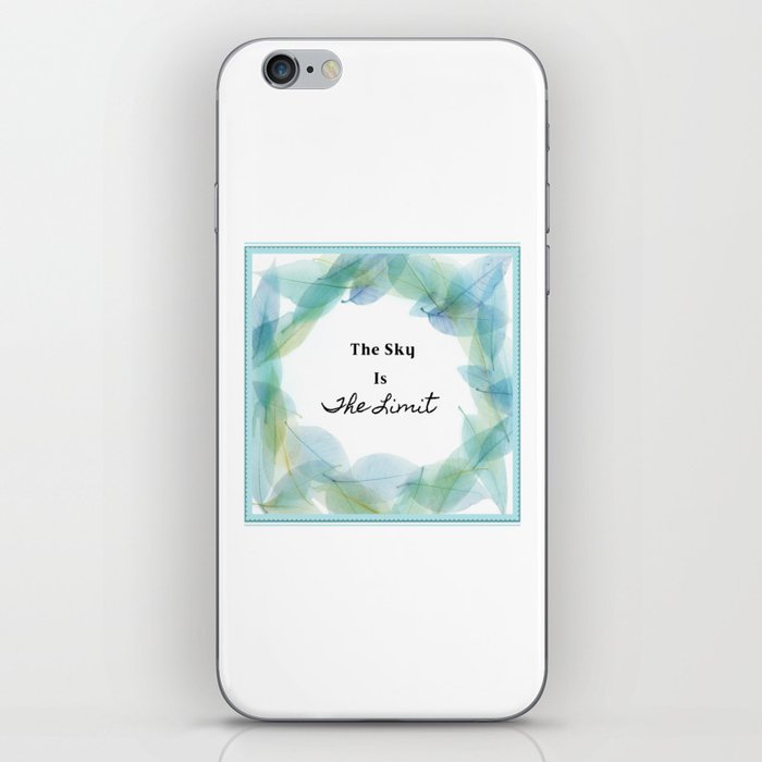 The Sky Is The Limit iPhone Skin